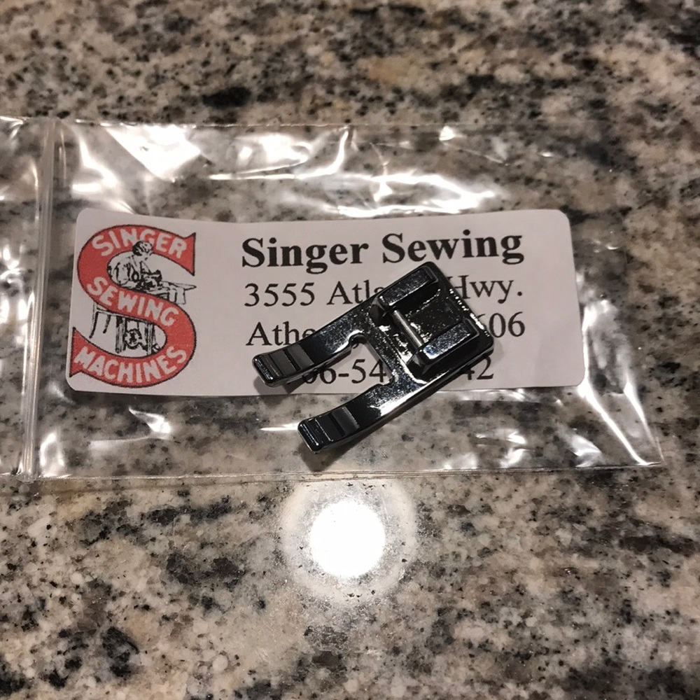 Metal Open Toe Pressor Foot Attachment